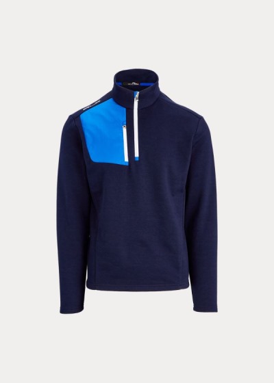 Ralph Lauren Thermal Quarter-Zip Pullover Herre Danmark (YFTJZ4815)